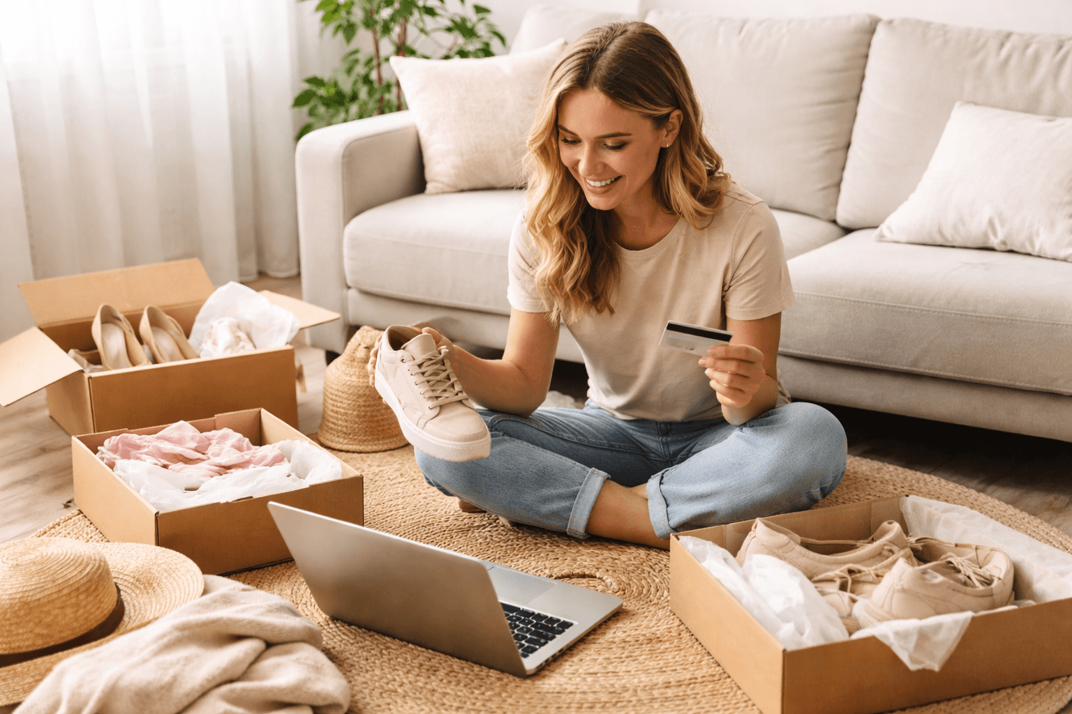 online shopping size guide